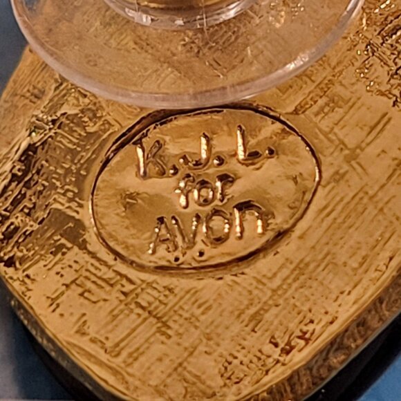 Kenneth J Lane Midnight Rose Black Clip-on Earrings KJL for Avon Clear Crystal - Picture 13 of 13